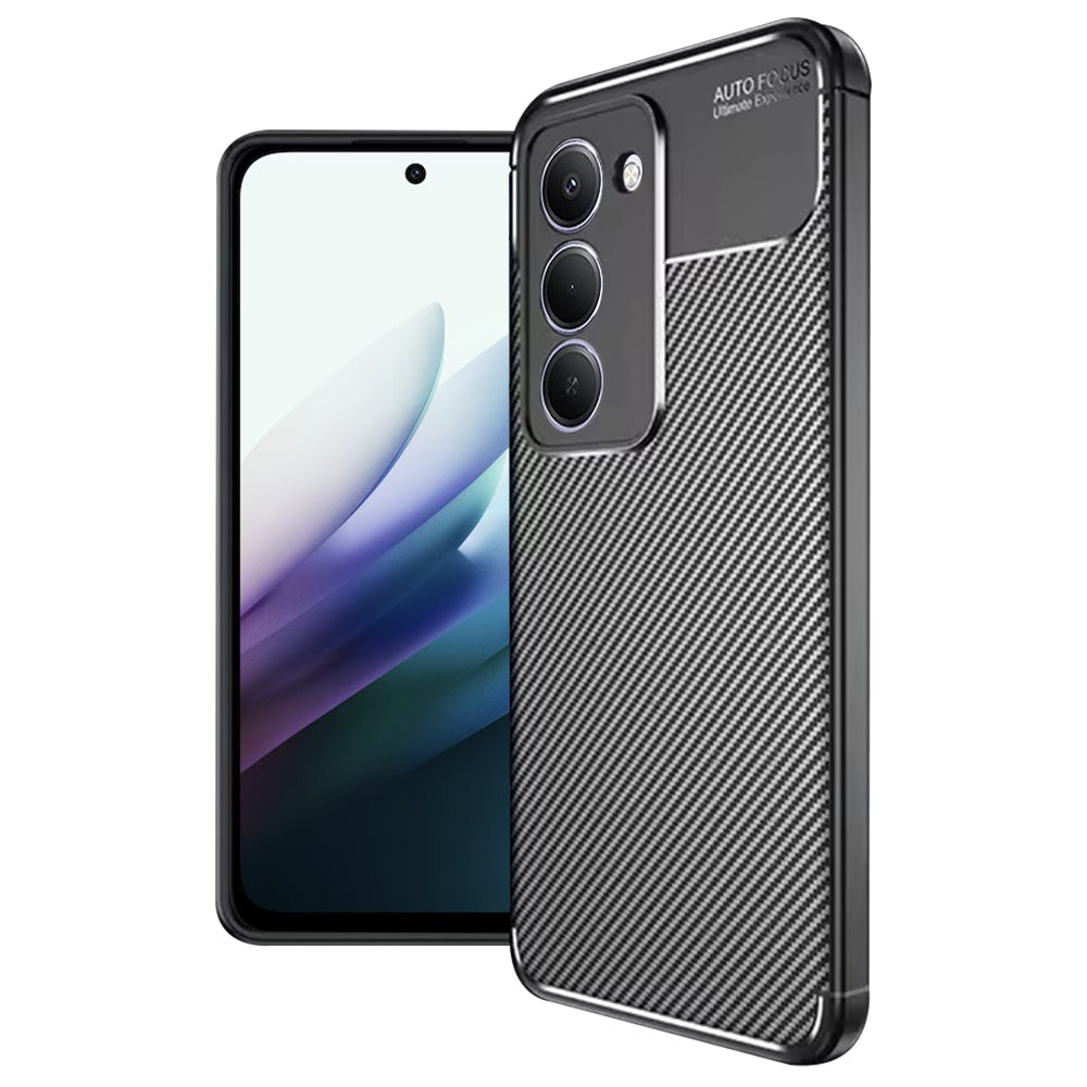 Techsuit - CarbonFiber - Xiaomi Redmi 15 4G / Redmi 15 5G - Black
