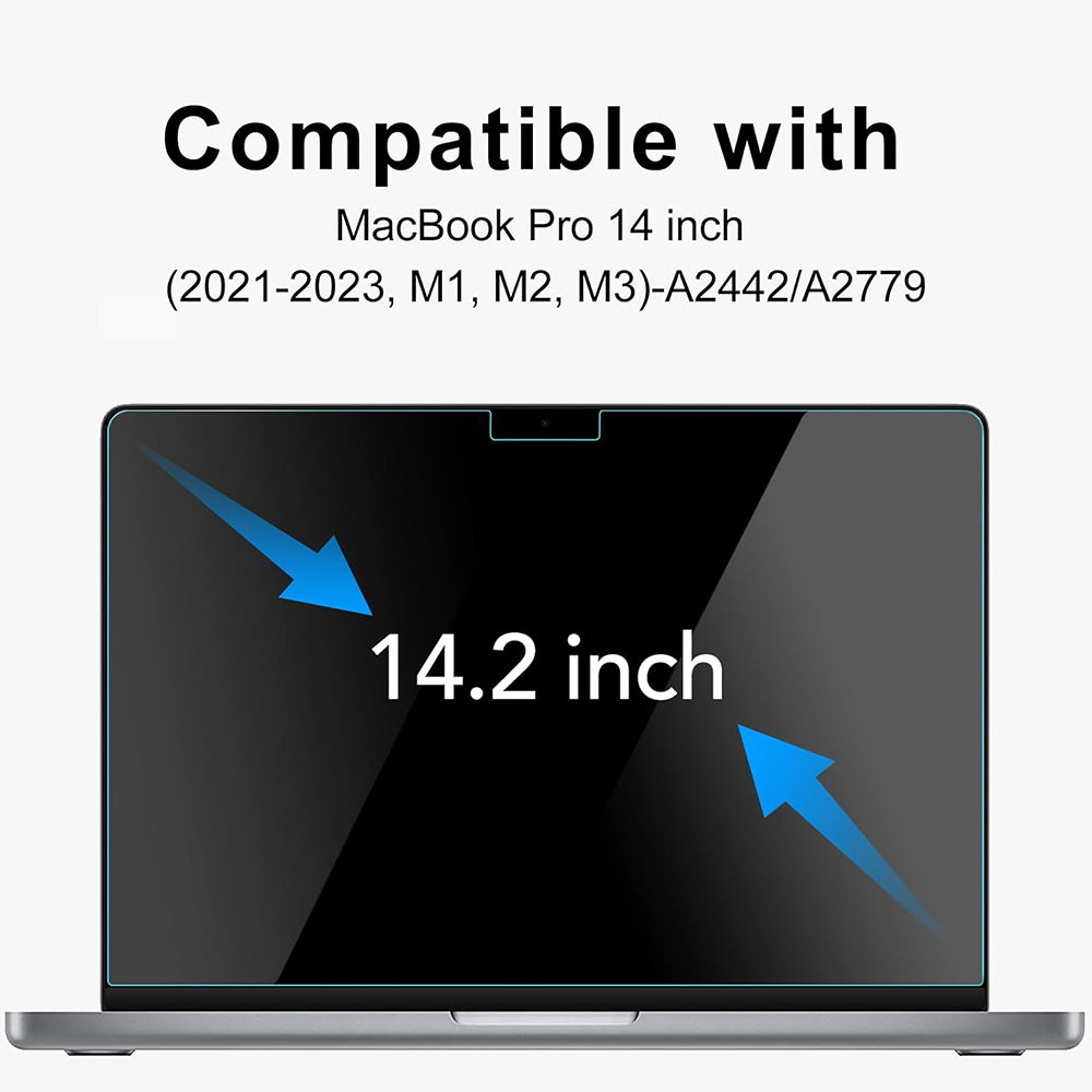 Techsuit - VisionProX Anti-Blue Light - MacBook Pro 14" (2023 / 2024 / 2025 / 2026) - Clear