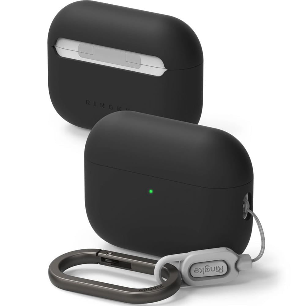 Ringke - Silicone - Apple AirPods Pro 3 - Black