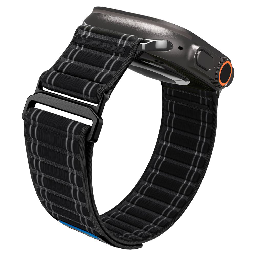 Spigen - Watchband WBF0 (AMP10141) - Apple Watch 8/9/10/11/SE/SE 2/SE 3/Ultra/Ultra 2/Ultra 3 (44/45/46/49mm) - Black