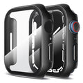 Techsuit - Defense360 Pro + Screen Protector - Apple Watch 7 (45mm) - Black