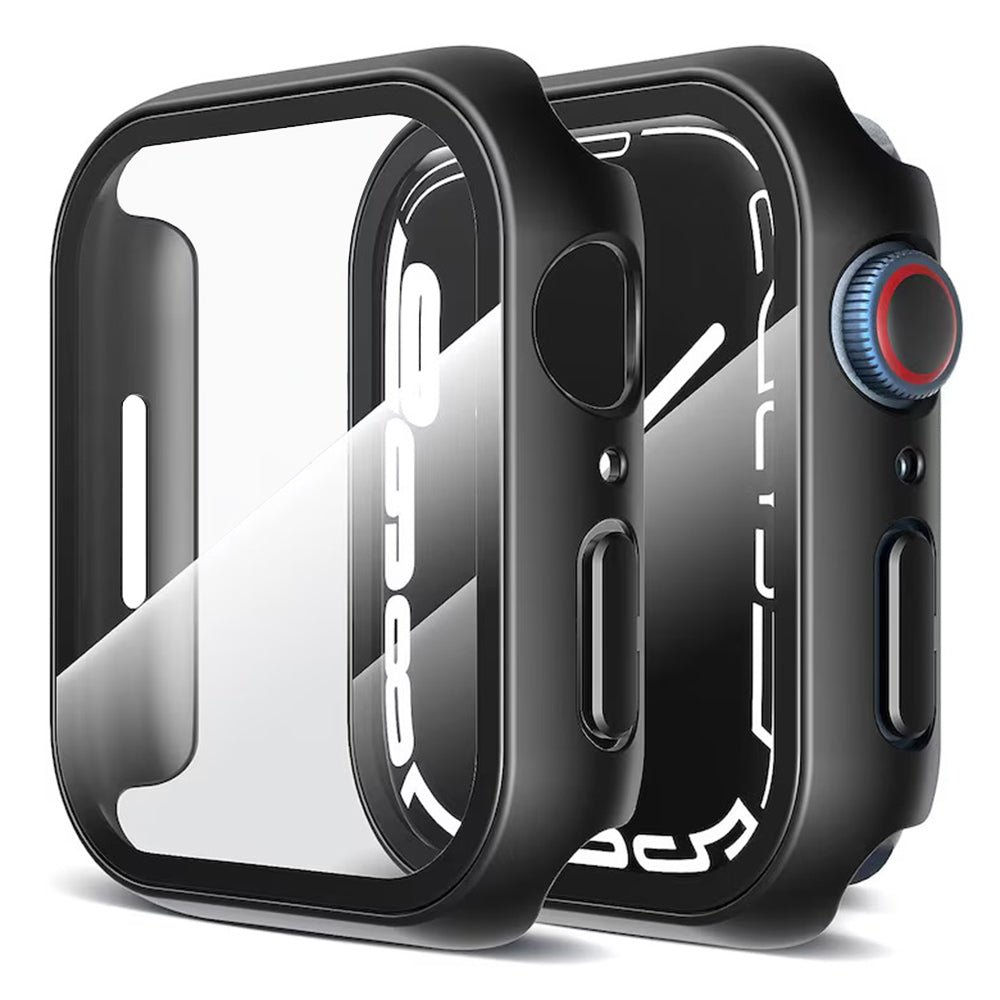 Techsuit - Defense360 Pro + Screen Protector - Apple Watch 7 (45mm) - Black