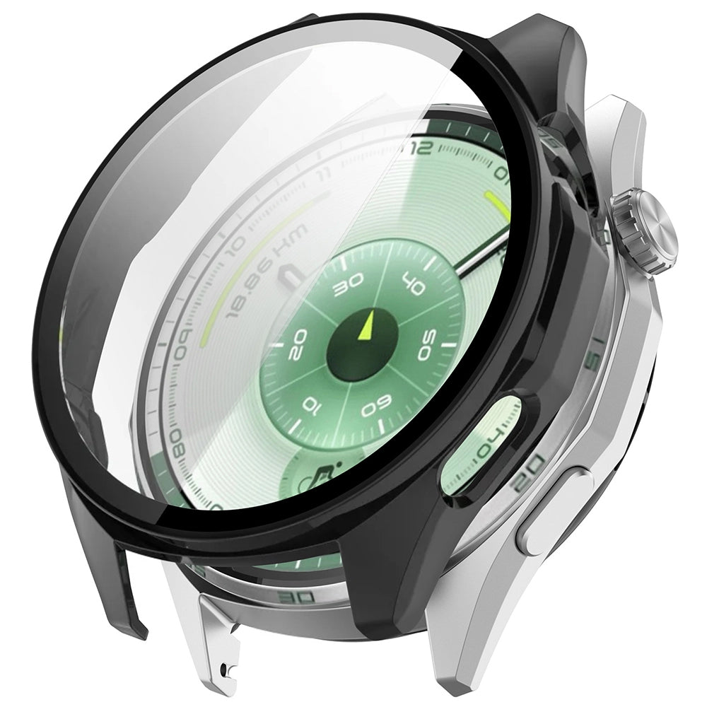 Techsuit - Defense360 Pro + Screen Protector - Huawei Watch GT 6 46mm - Black