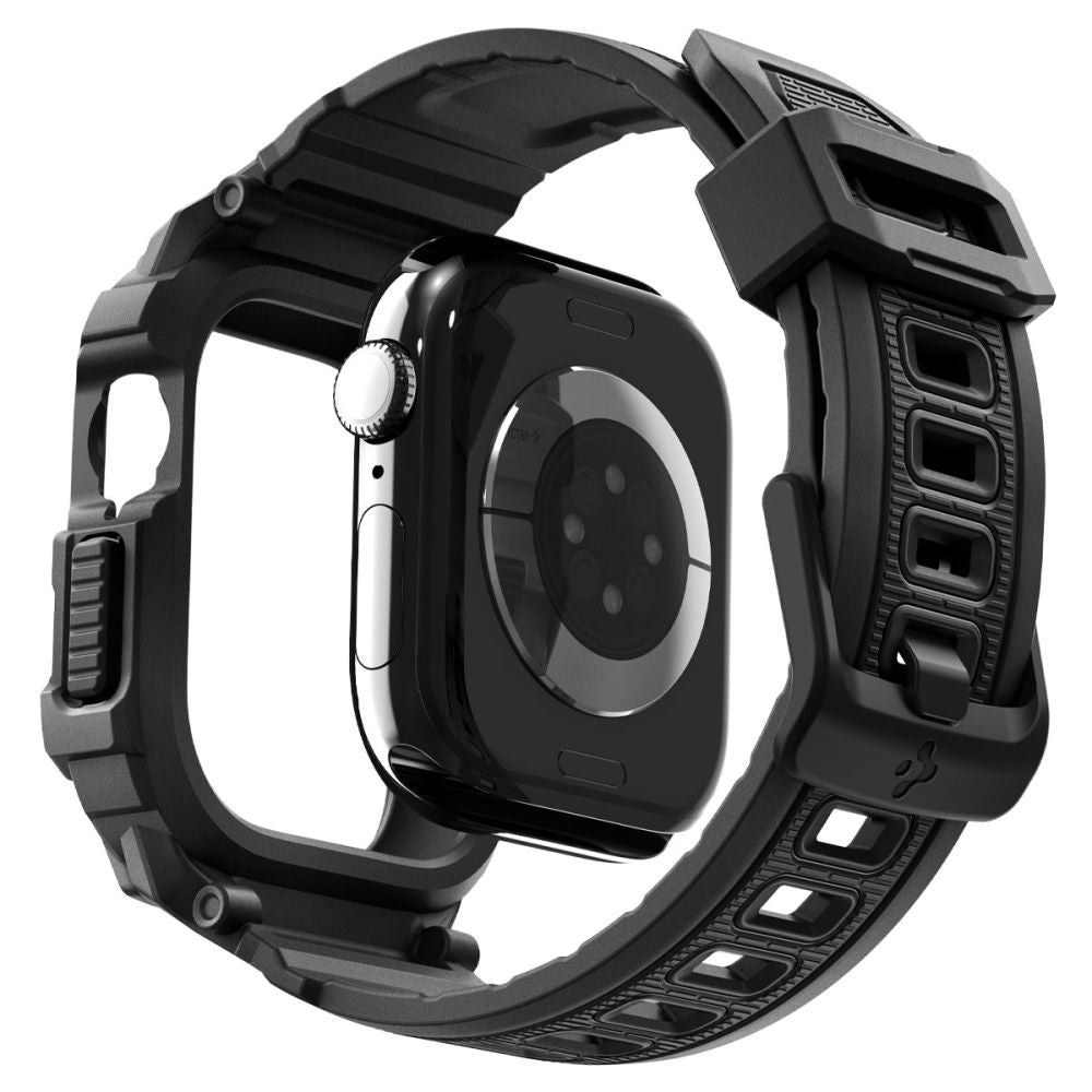 Spigen - Rugged Armor Pro V2 (ACS10494) - Apple Watch 10 42mm / Watch 11 42mm - Matte Black