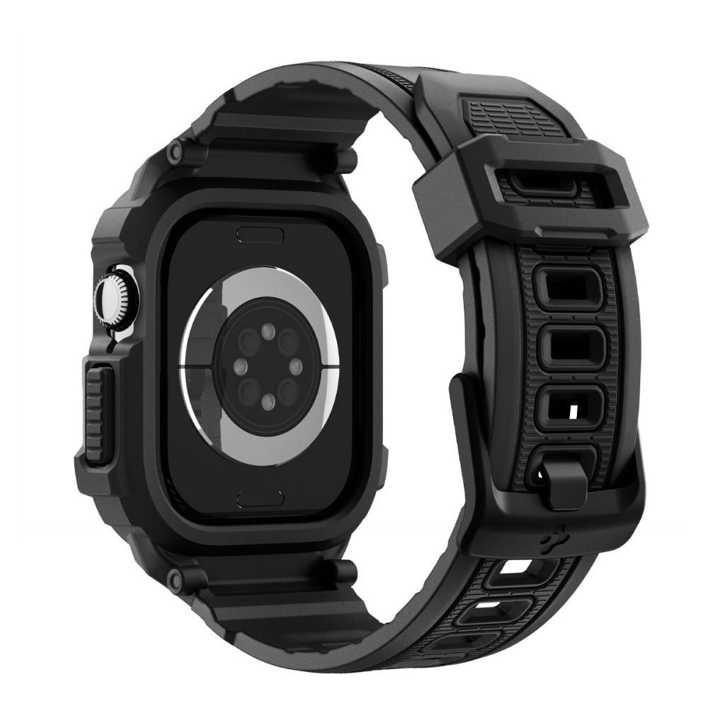Spigen - Rugged Armor Pro V2 (ACS10494) - Apple Watch 10 42mm / Watch 11 42mm - Matte Black