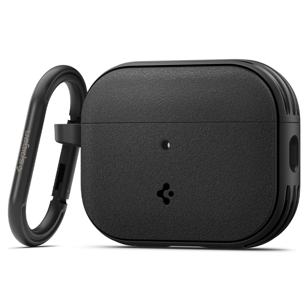 Spigen - Protection Case Vault (ACS09826) - for Apple AirPods Pro 3, Air Space Technology, Aluminum Holder - Matte Black