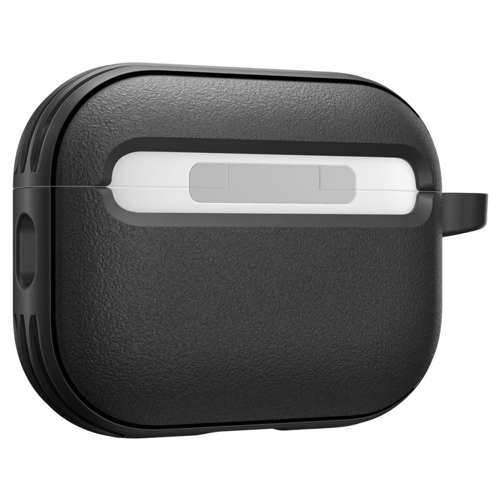 Spigen - Protection Case Vault (ACS09826) - for Apple AirPods Pro 3, Air Space Technology, Aluminum Holder - Matte Black