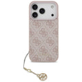 Husa pentru iPhone 17 Pro - Guess Hardcase 4G Charm Cradle MagSafe (GUHMP17LGF4GCP) - Pink