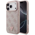Husa de protectie Guess Hardcase 4G compatibil cu iPhone 17 Pro, Roz