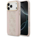 Husa de protectie Guess Hardcase 4G Stripe compatibil cu iPhone 17 Pro, Roz