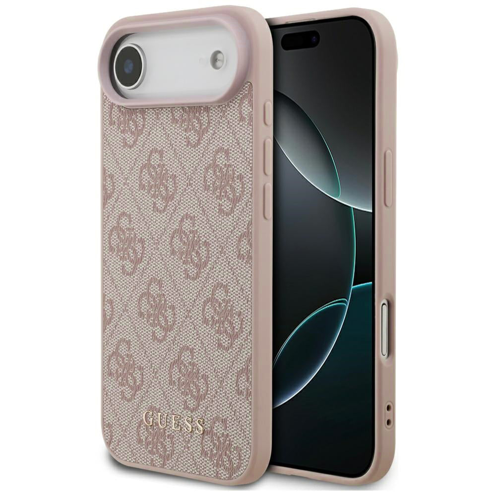 Husa pentru iPhone 17 Air - Guess Hardcase 4G Classic (GUHCP17MG4GFPI) - Pink
