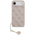 Husa pentru iPhone 17 Air - Guess Hardcase 4G Charm Cradle MagSafe (GUHMP17MGF4GCP) - Pink