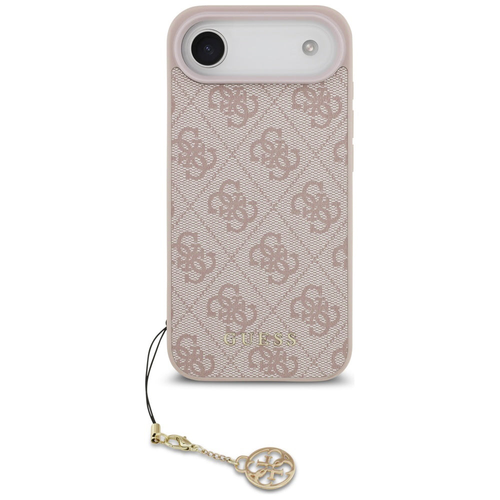 Husa pentru iPhone 17 Air - Guess Hardcase 4G Charm Cradle MagSafe (GUHMP17MGF4GCP) - Pink