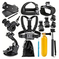 Techsuit - Accessory Kit CamQuest 15in1 (SA15) - for GoPro Action Camera - Black
