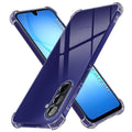 Techsuit - Shockproof Clear Silicone - Samsung Galaxy A17 5G / A17 4G - Smoke Black