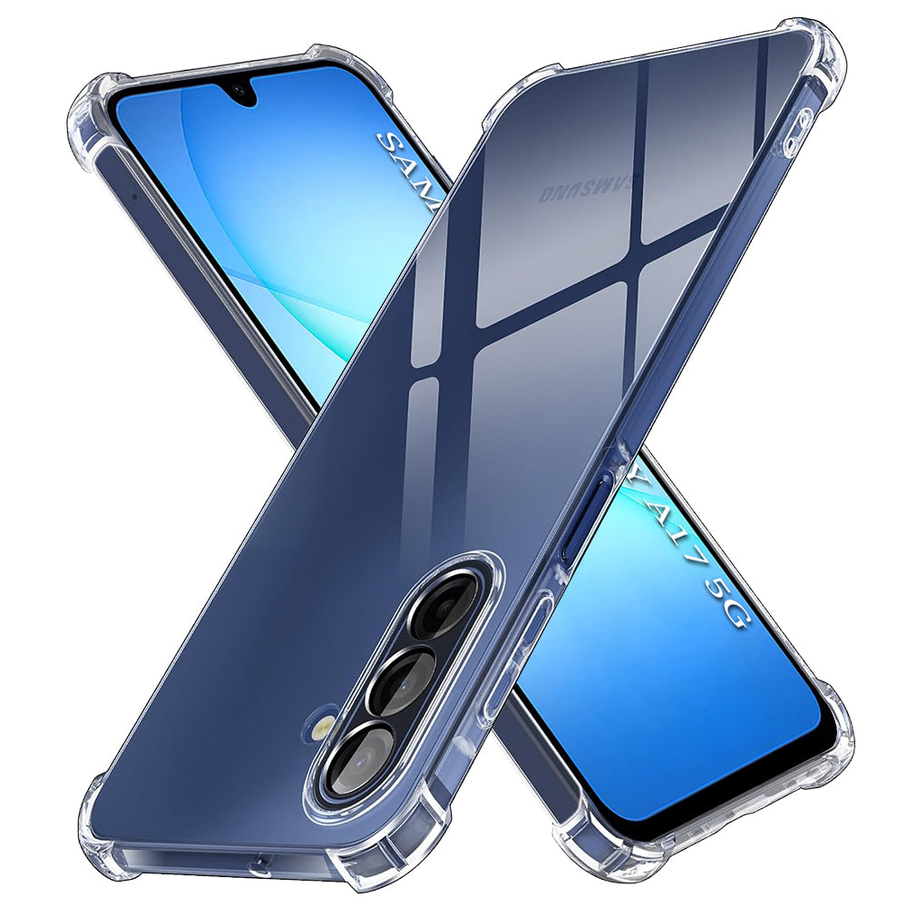 Techsuit - Shockproof Clear Silicone - Samsung Galaxy A17 5G / A17 4G - Clear