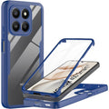 Techsuit - ColorVerse 360 Series + Screen Protector - Honor 400 Smart 5G / 400 Smart 4G / X7d 4G - Blue