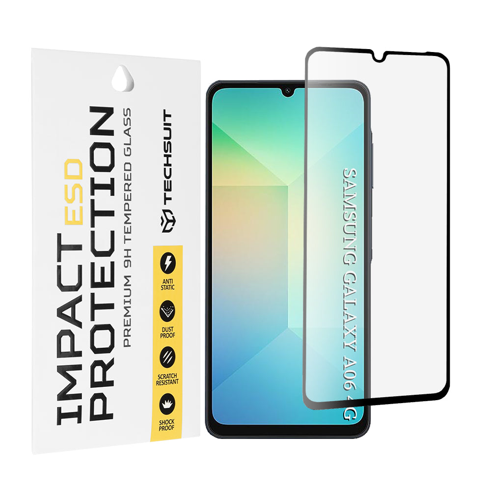 Techsuit - ESD Glass - Samsung Galaxy A06 4G / A06 5G / A07 4G / A07 5G - Black