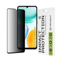 Techsuit - 111D Privacy Full Glue - Honor X5c Plus - Black