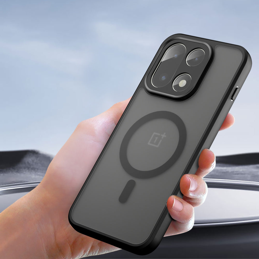 TechSuit Husa de protectie Techsuit PureFrost MagSafe compatibil cu OnePlus 15, Negru Mat – imagine 5