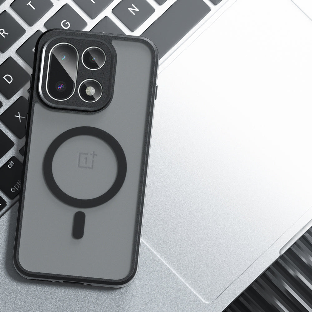 TechSuit Husa de protectie Techsuit PureFrost MagSafe compatibil cu OnePlus 15, Negru Mat – imagine 4