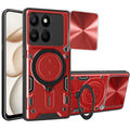 Techsuit - CamGuard Pro - Honor 400 Smart 5G / 400 Smart 4G / X7d 4G - Red