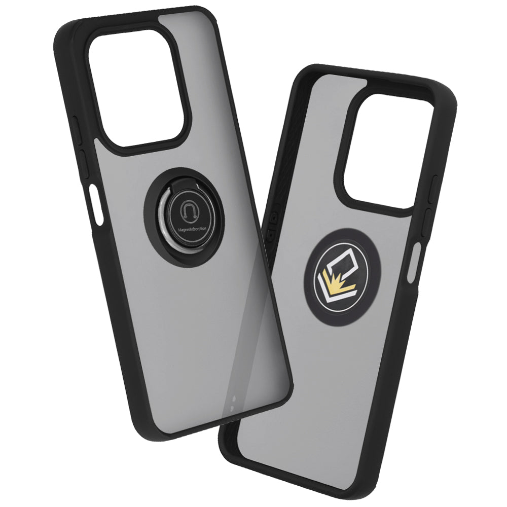 Techsuit - Glinth - Honor 400 Smart 5G / 400 Smart 4G / X7d 4G - Black