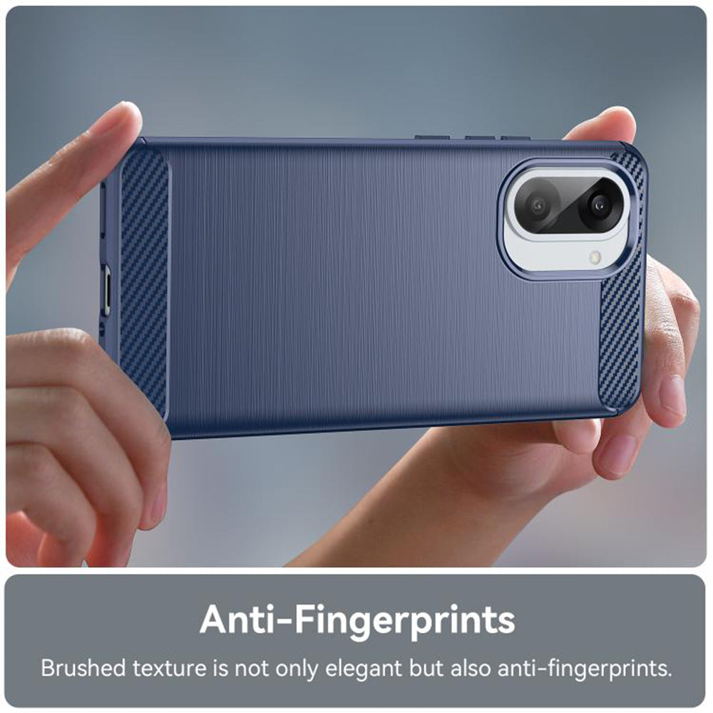 Techsuit - Carbon Silicone - OnePlus Nord CE5 - Blue