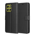 Techsuit - Leather Folio - Motorola Moto G86 - Black