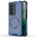 Techsuit - HoneyComb Shield MagSafe - Xiaomi Redmi 15 4G / Redmi 15 5G - Blue