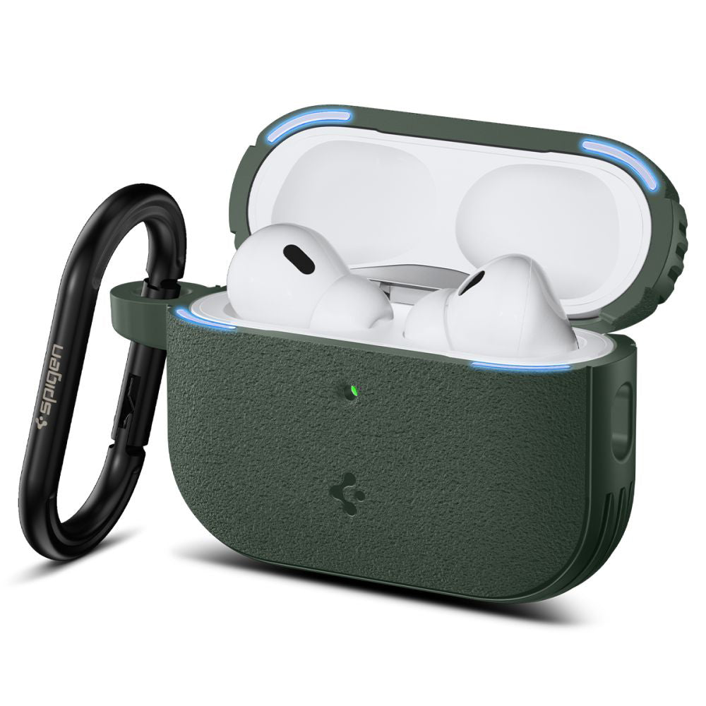 Spigen - Protection Case Vault (ACS09827) - for Apple AirPods Pro 3, Air Space Technology, Aluminum Holder - Midnight Gr