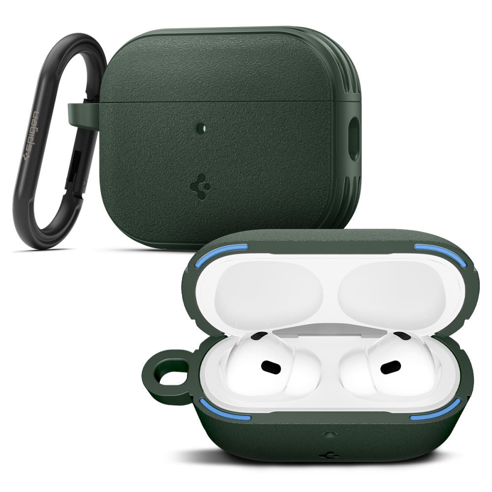 Spigen - Protection Case Vault (ACS09827) - for Apple AirPods Pro 3, Air Space Technology, Aluminum Holder - Midnight Gr