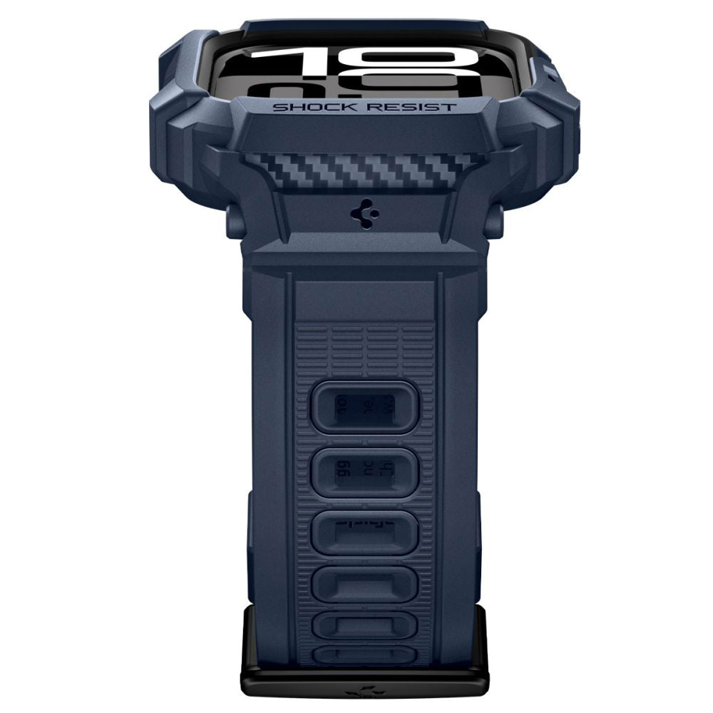 Spigen - Rugged Armor Pro V2 (ACS10495) - Apple Watch 10 42mm / Watch 11 42mm - Navy Blue