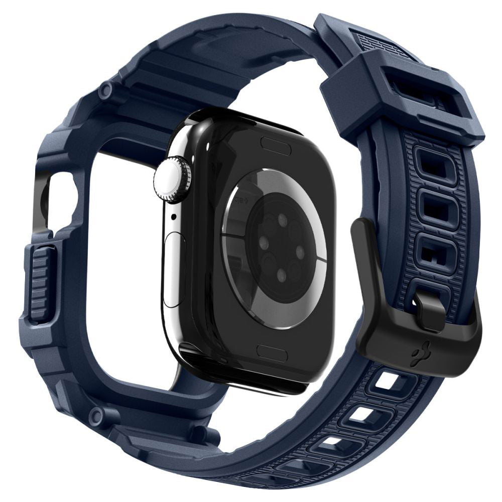 Spigen - Rugged Armor Pro V2 (ACS10495) - Apple Watch 10 42mm / Watch 11 42mm - Navy Blue