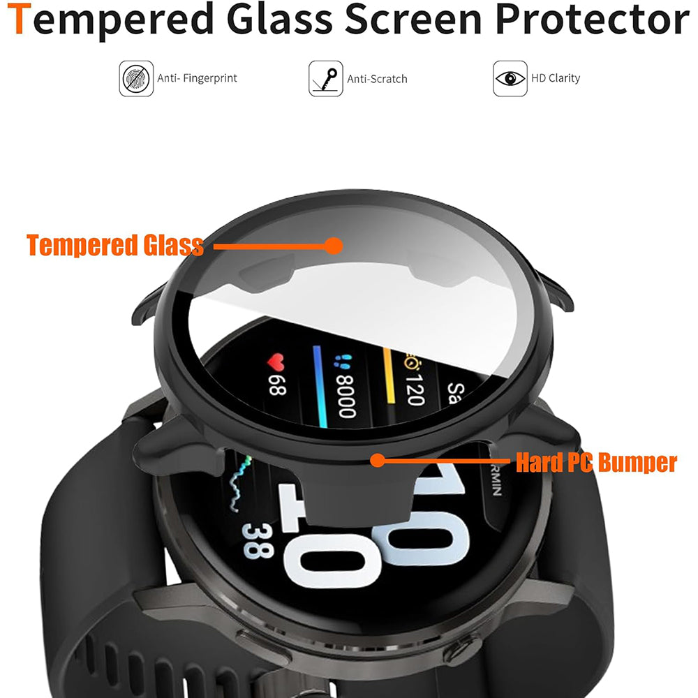 Techsuit - Defense360 Pro + Screen Protector - Garmin Venu 4 41mm - Beige
