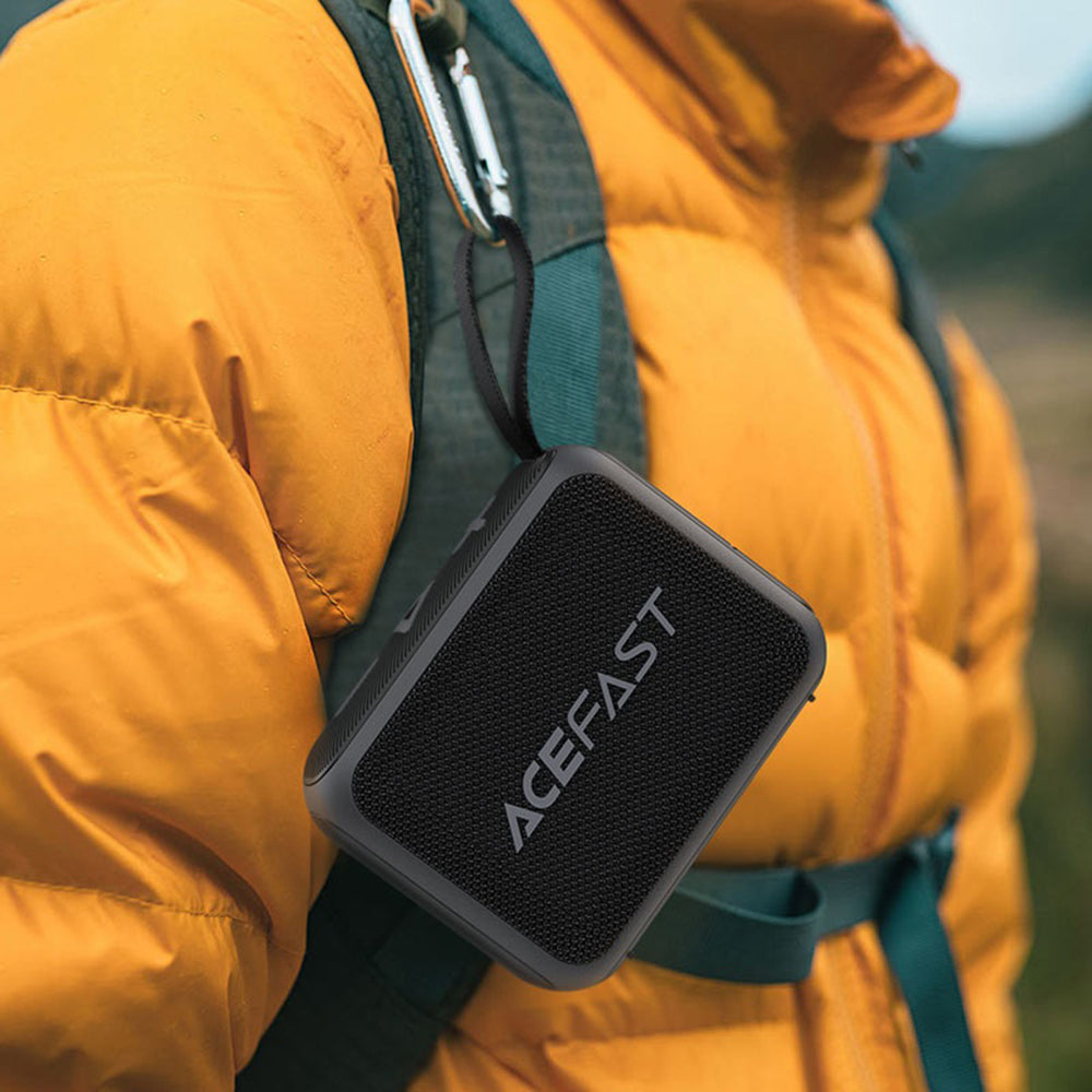 Acefast - Wireless Speaker Go (K4) - Bluetooth 5.4, Portable, 5W Full-range Speaker, Waterproof IPX7, Type-C, 900mAh - B