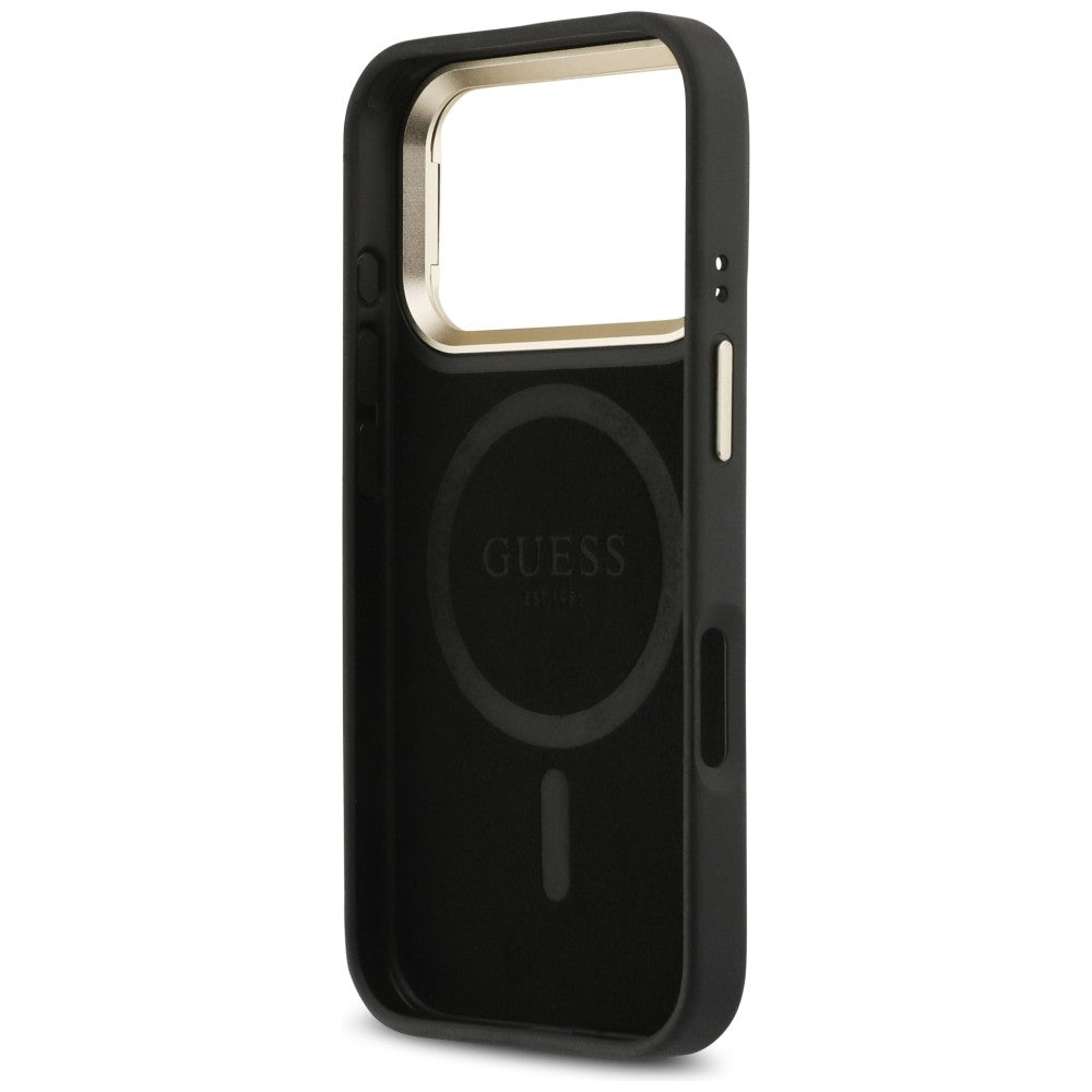 Husa de protectie Guess compatibil cu iPhone 17 Pro Max, Negru