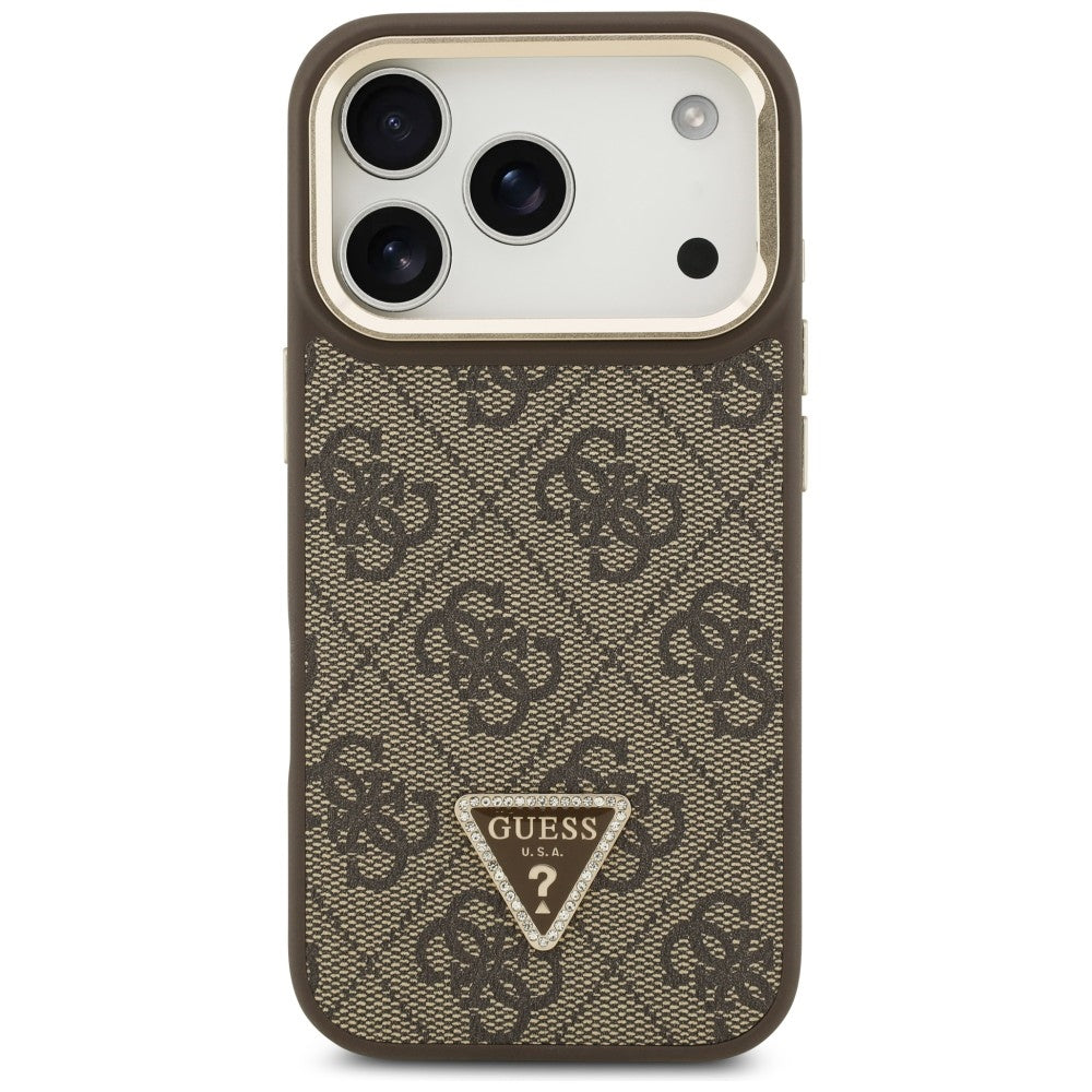Husa de protectie Guess compatibil cu iPhone 17 Pro, Maro