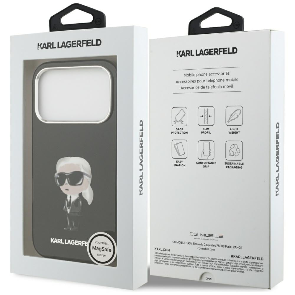 Karl Lagerfeld - IML Aquarelle MagSafe (KLHMP17LHMKIAQOK) - iPhone 17 Pro - Karl Ikonik