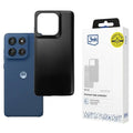 3mk - Matt Case - Motorola Moto Edge 60 / Edge 60 Fusion - Black