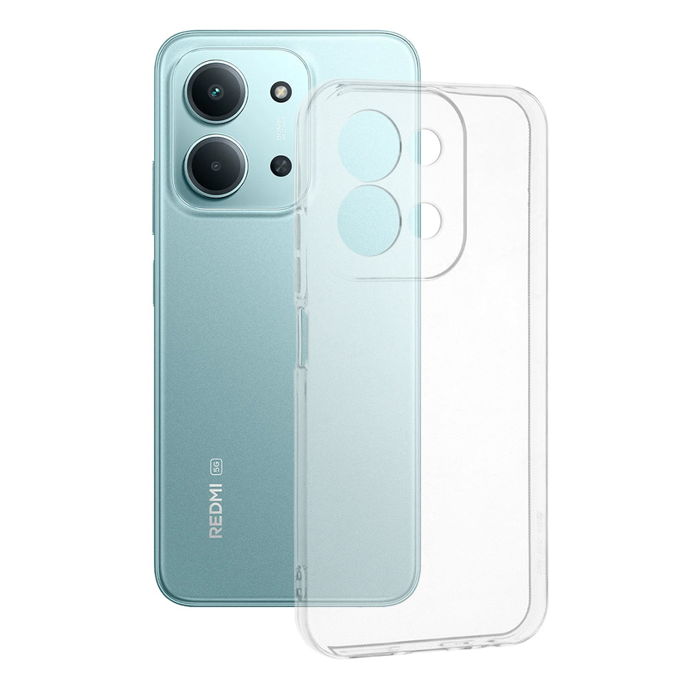 Techsuit - Clear Silicone - Xiaomi Redmi 15C 4G / Redmi 15C 5G - Transparent