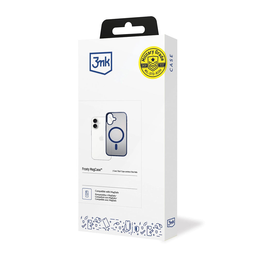 3mk - Frosty MagCase - iPhone 17 - Blue