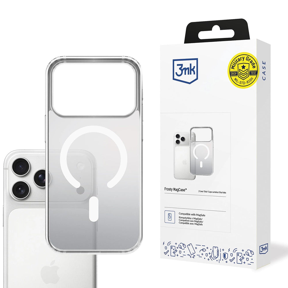 3mk - Frosty MagCase - iPhone 17 Pro Max - White