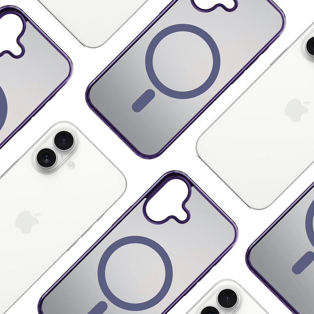 3mk - Frosty MagCase - iPhone 17 - Purple