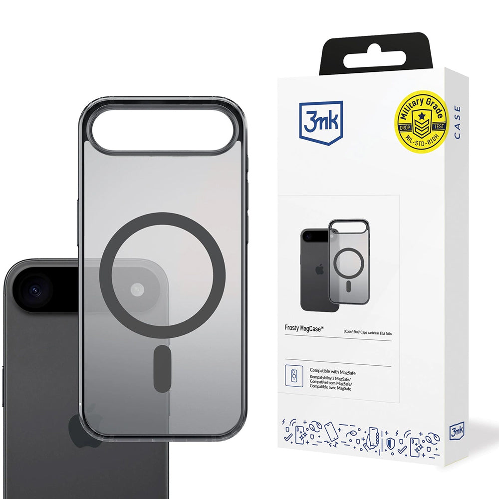 3mk - Frosty MagCase - iPhone 17 Air - Gray