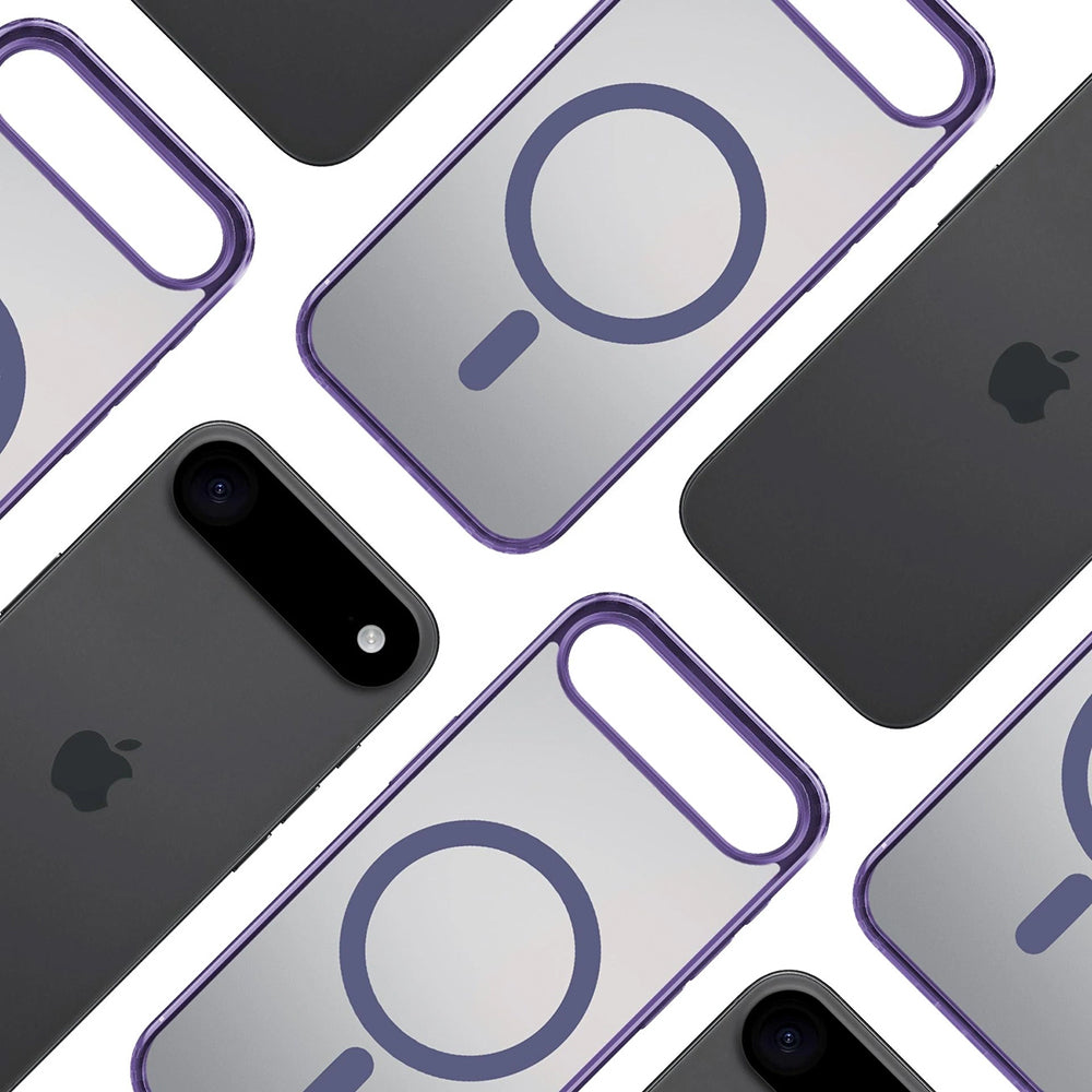 3mk - Frosty MagCase - iPhone 17 Air - Purple