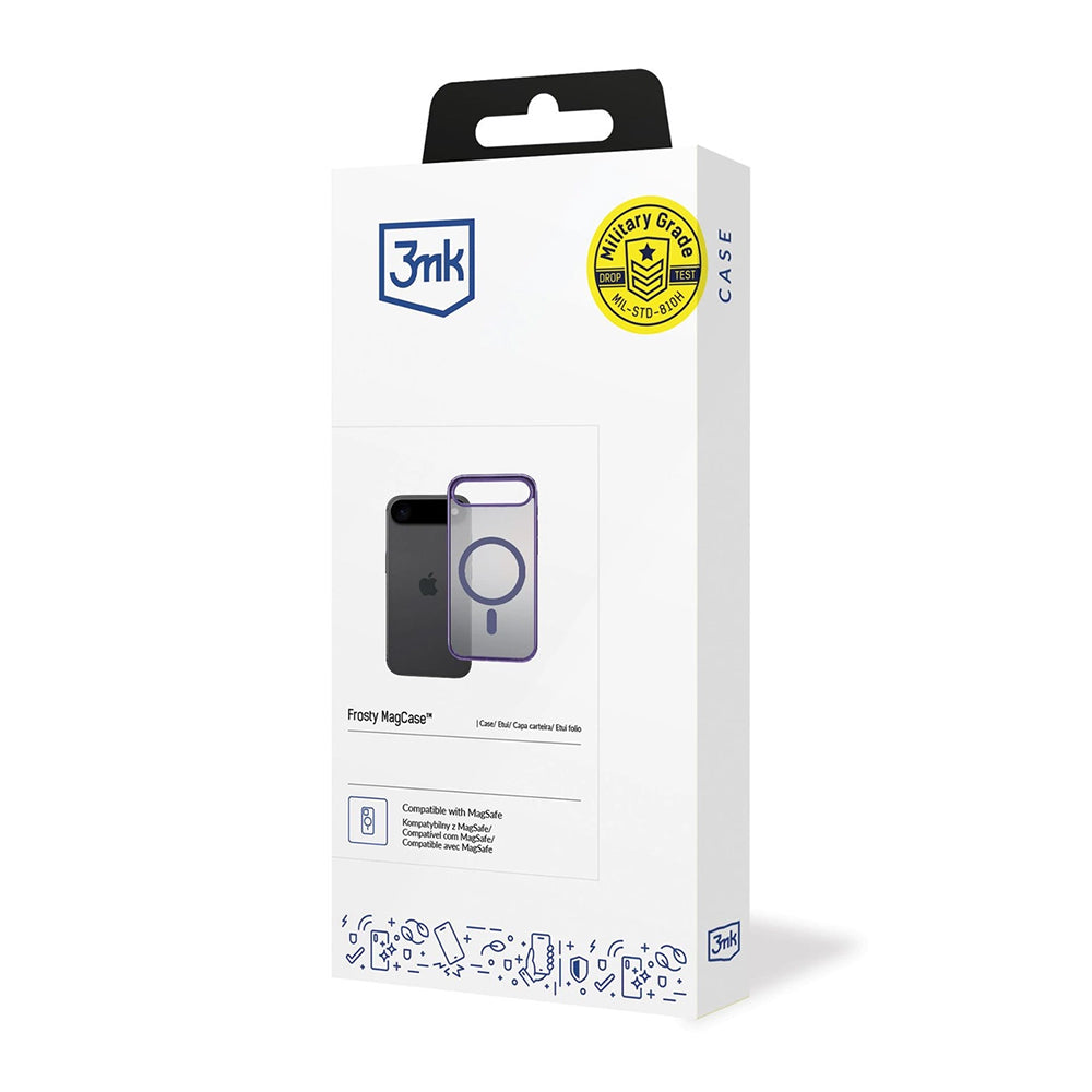 3mk - Frosty MagCase - iPhone 17 Air - Purple