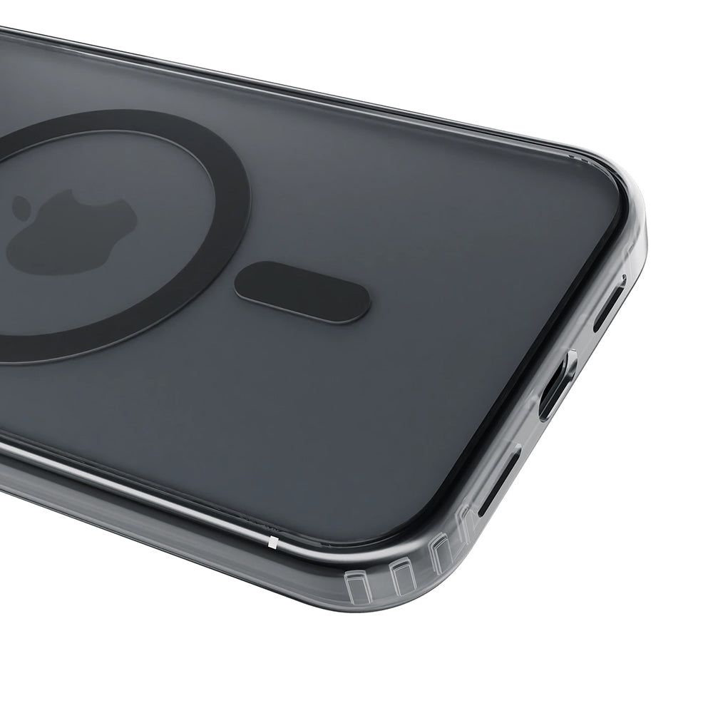 3mk Husa de protectie 3mk Frosty MagCase compatibil cu iPhone 15, Negru – imagine 5