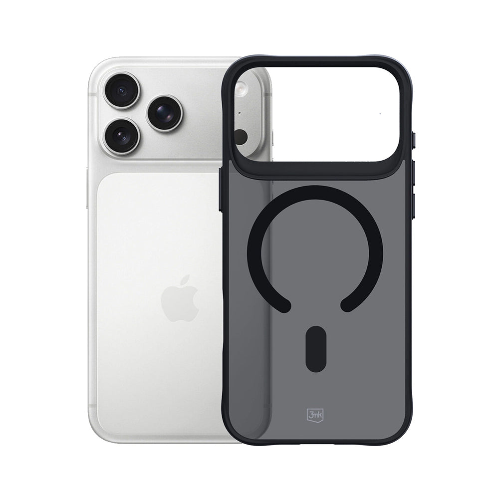 3mk - Smoke MagCase - iPhone 17 Pro - Black