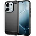 Techsuit - Carbon Silicone - Oppo A6 Pro 4G / A6 Pro 5G - Black